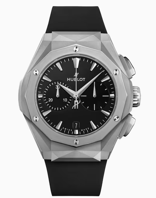 About Hublot Classic Fusion Chronograph Orlinski Titanium replica